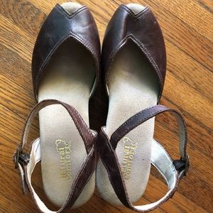 Leather Platform sandal